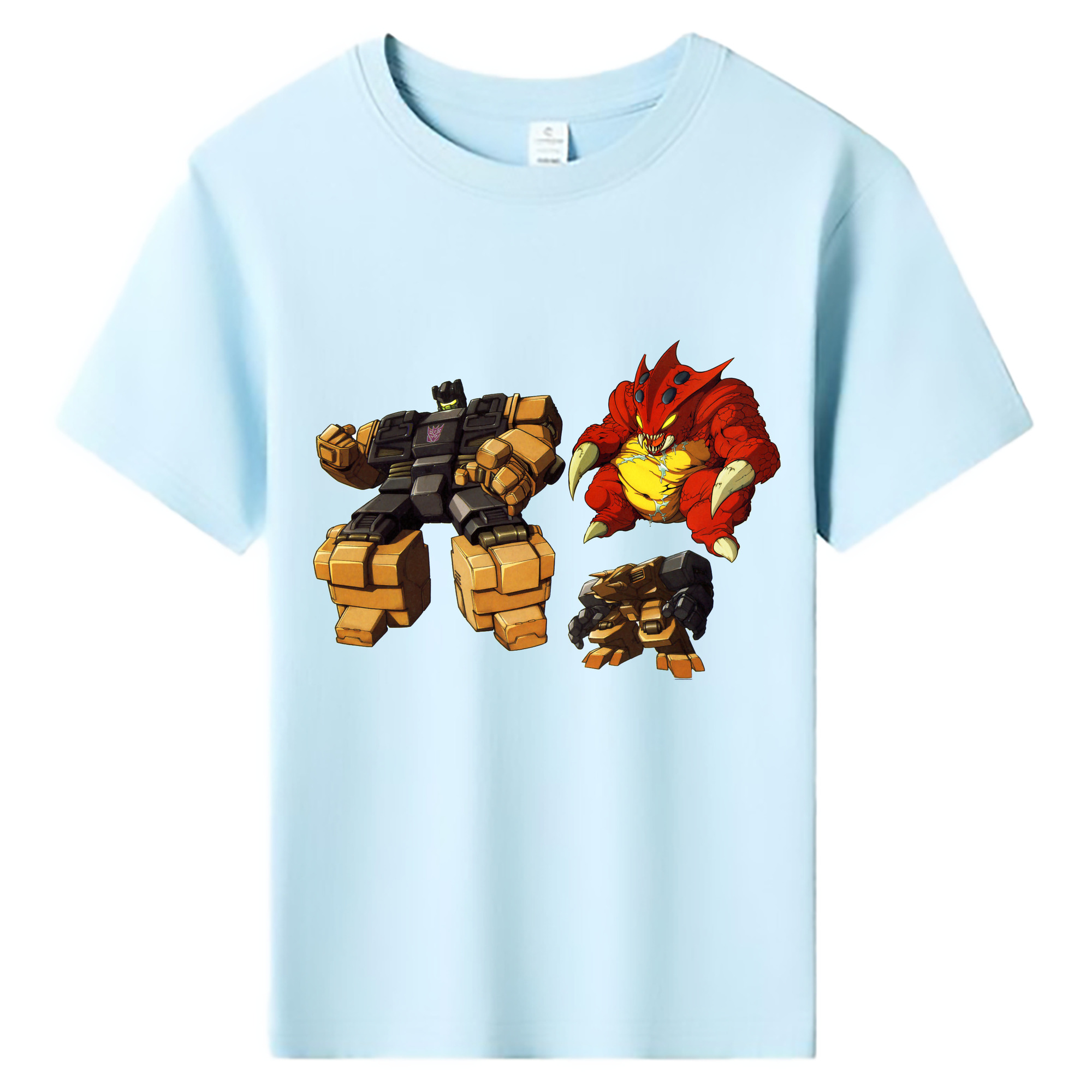 （画像用）  綿100％キッズTシャツ（フロントプリント）